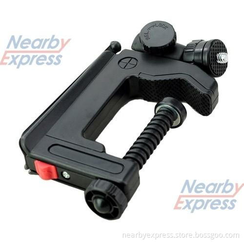 Mini Portable Swiveling C-Clamp Tripod Stand for Camera Camcorder DSLR